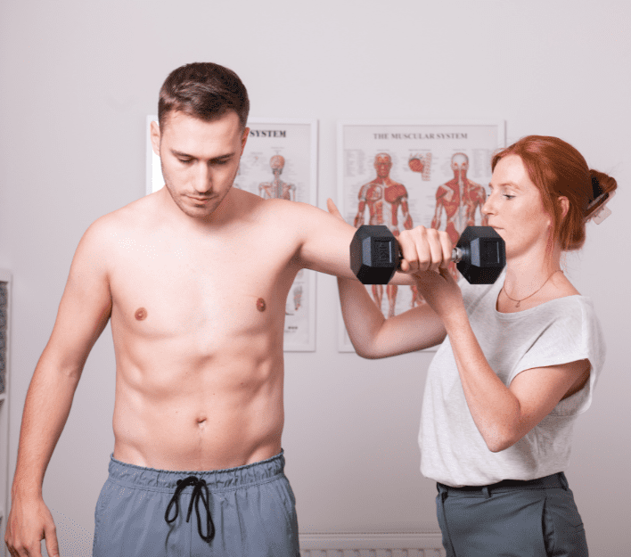 bal balans oefening - sport revalidatie